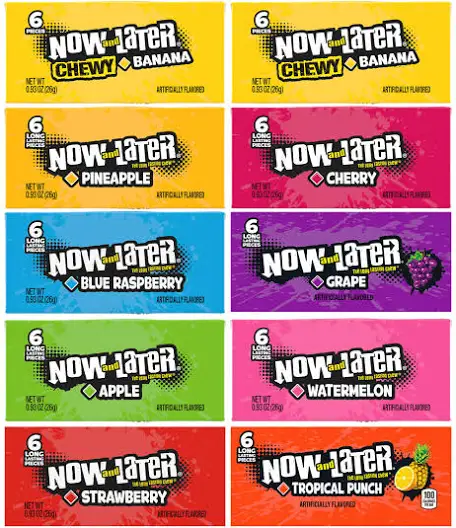 Now & later 24pk