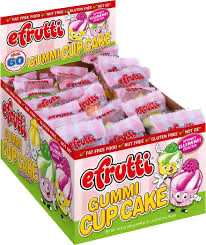 Efrutti cupcake gummy singles 