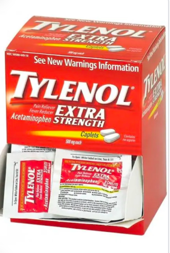 Tylenol 50 pouche