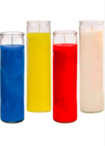 Colored candles 12pk